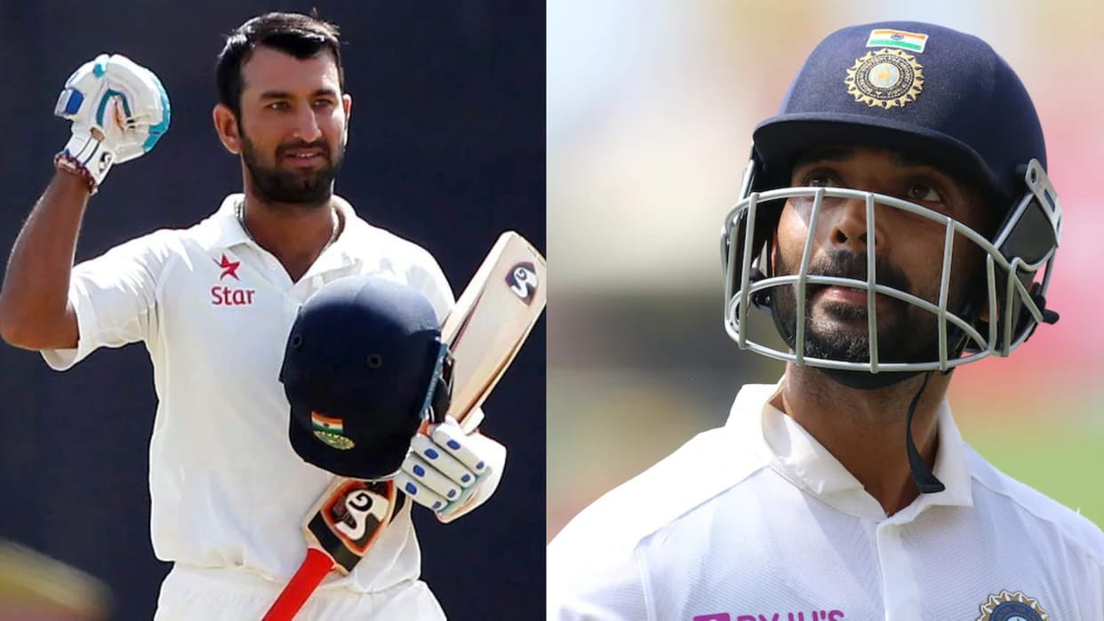 Ajinkya Rahane Retirement Social Media reactions Cheteswar Pujara Virendra Sehwag Shikhar Dhawan BCCI