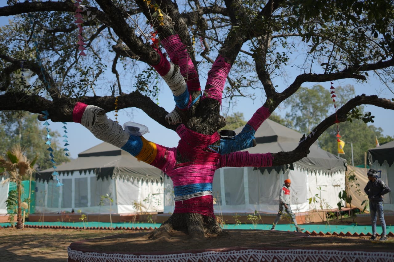 MP News: Tent city built in Chanderi, tourists will be able to visit the location of Stree film
