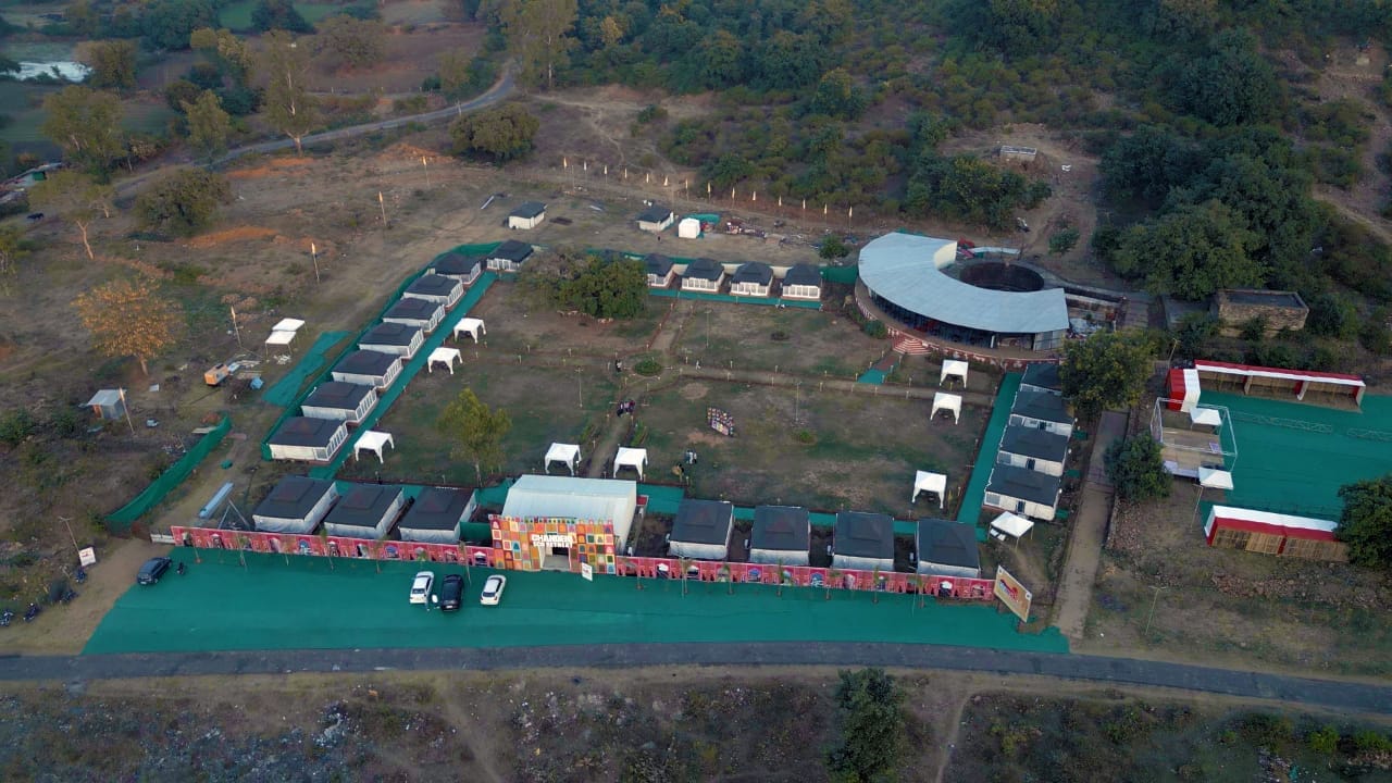 MP News: Tent city built in Chanderi, tourists will be able to visit the location of Stree film