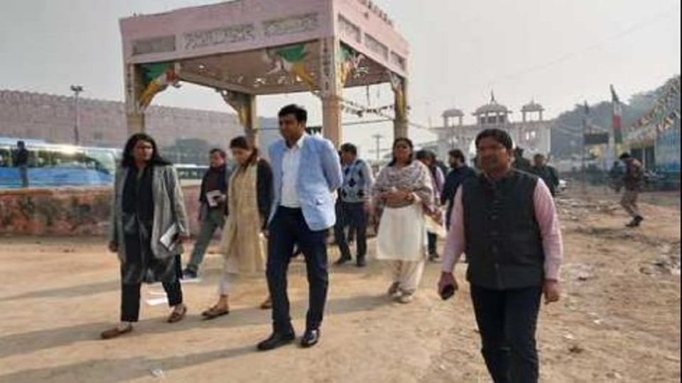 venue and stage for cultural programs for big artists in Taj Mahotsav-2025 is not being decided