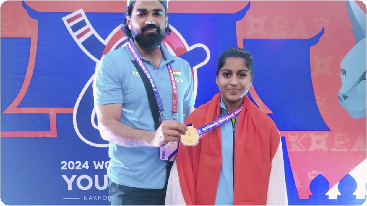 Goldie Kumari won a gold and a bronze medal will be honored with the National Children's Award