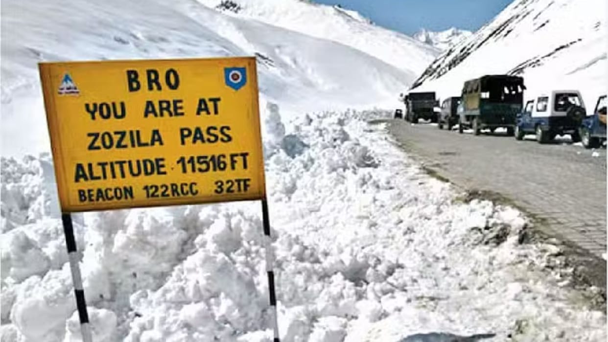 Zojila Tunnel: 55 percent work of Zojila Tunnel project completed, there will be all-weather connectivity betw