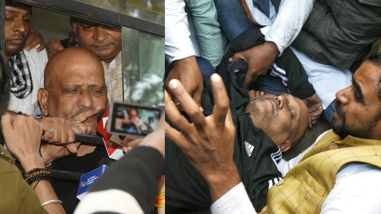 UP: Congress will surround the assembly tomorrow, government alert - Congress leaders imprisoned in their home