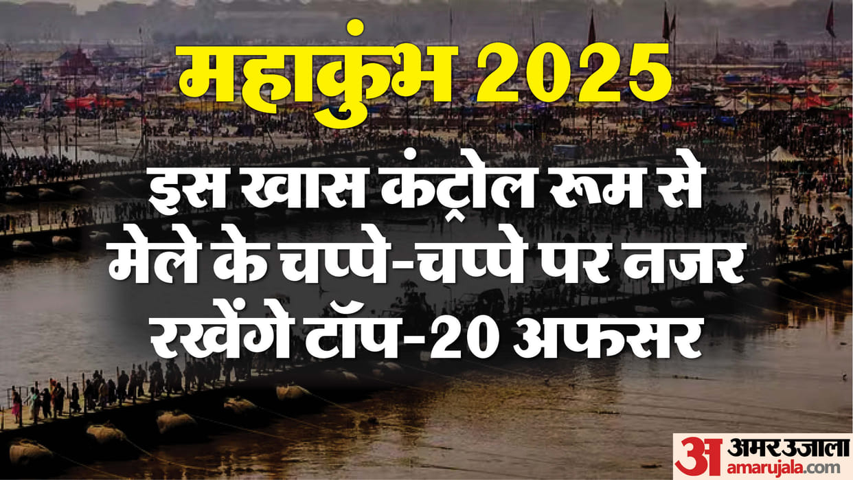 Maha Kumbh: Bollywood's art director has created the power center of Maha Kumbh, 100 officers will monitor it