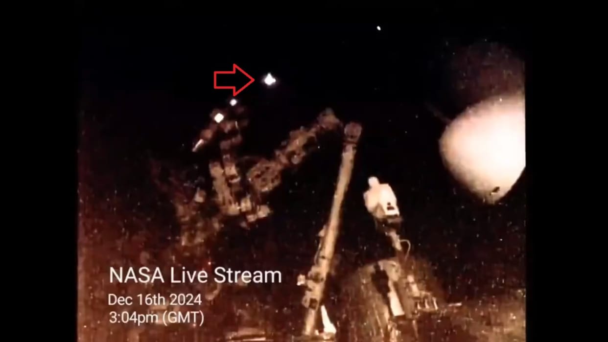 Nasa cut live ISS feed as 'UFOs' hover in sight Conspiracy theorists claim space agency is hiding alien life