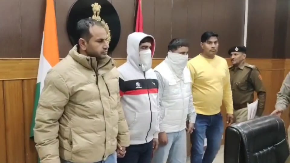 Two criminals of Kaushal Chaudhary gang arrested with weapons in Panipat