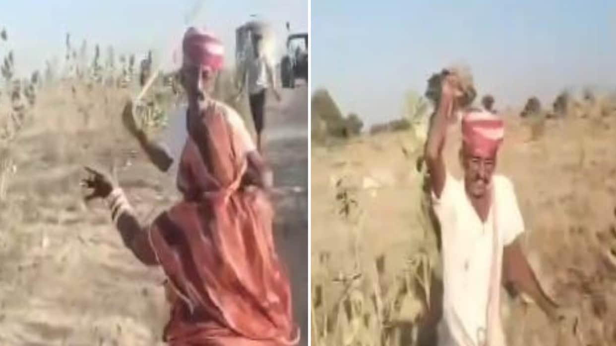 Nagaur News: Dalit family attacked by bullies, wife who came to intervene was also attacked with sticks