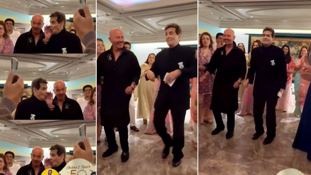 Jeetendra And Rakesh Roshan Dance On Song Naino Mein Sapna Goes Viral on social media Fans Reaction