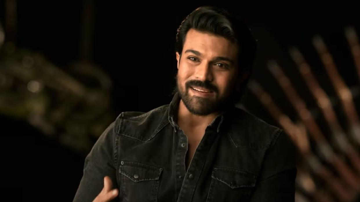Ram charan speaks fluently in hindi and also reveals real meaning of his name