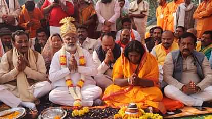 about 180 feet Shivling temple built in Bhadohi Swatantra Dev Bullet Rani laid foundation PM modi Cm yogi
