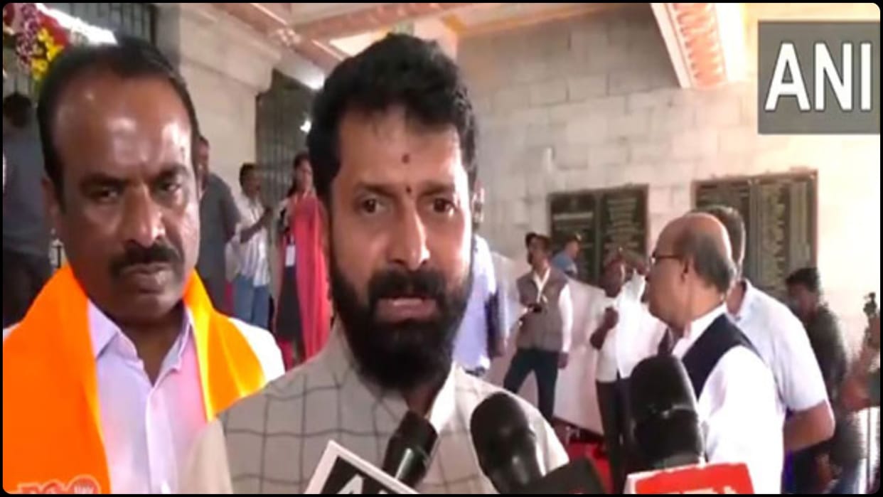 Allegation of abuse against K'taka Minister Laxmi: BJP leader C T Ravi booked, taken into custody