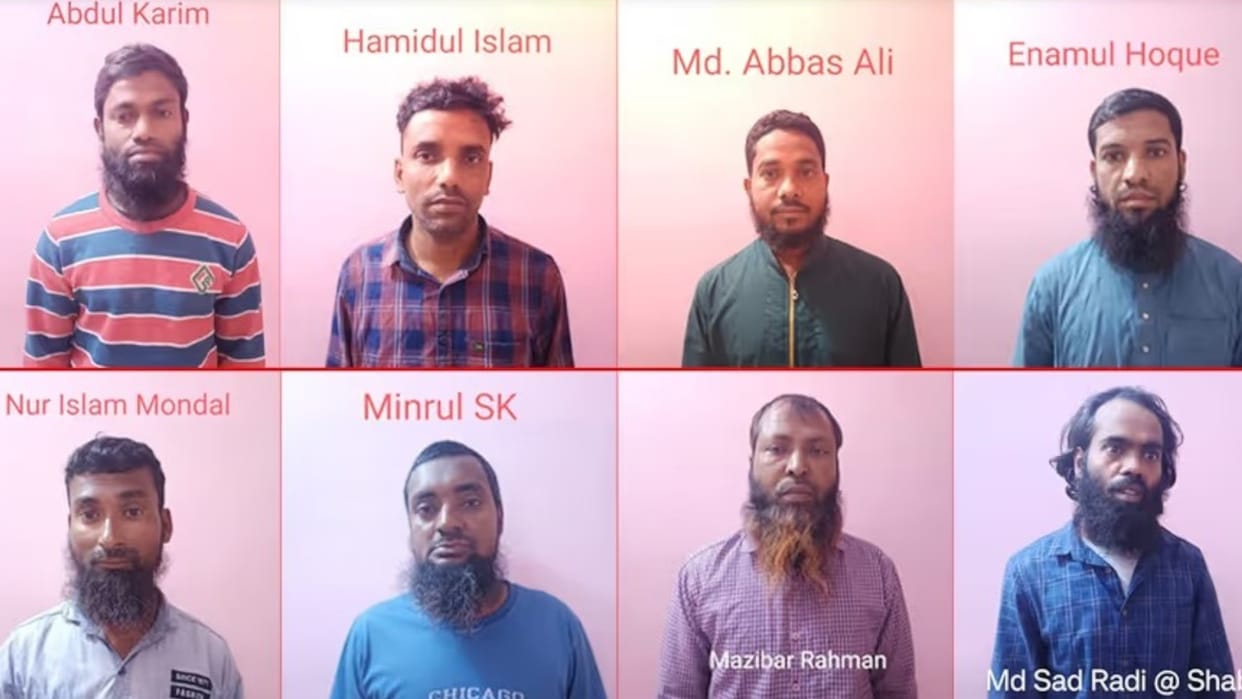 Assam Police have arrested eight fundamentalistsincluding one Bangladeshi