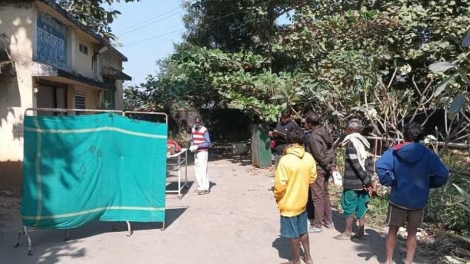 Elderly woman dies due to fire in Korba
