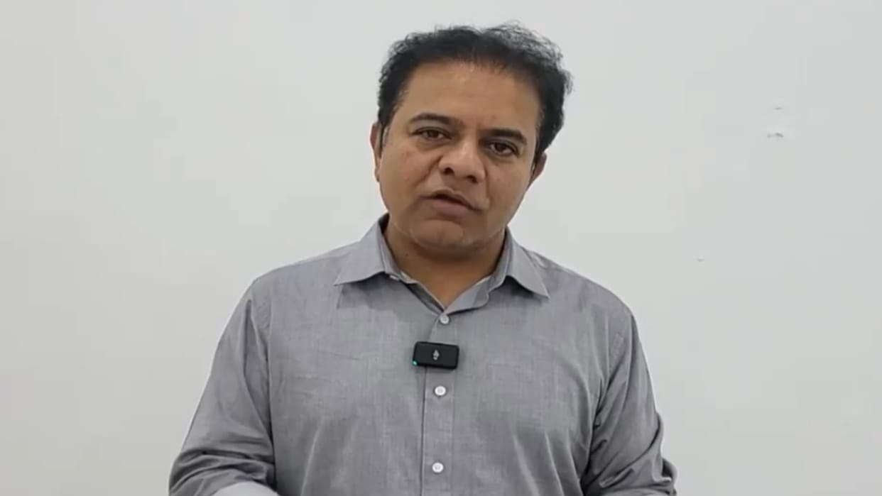 BRS Working President and MLA KT Rama Rao Write a letter to Lok Sabha LoP Rahul Gandhi