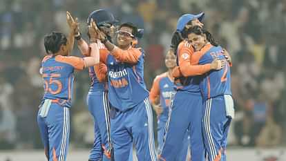 IND W vs WI W: निर्णायक मैच में भारत की विंडीज पर 60 रन से जीत, 2-1 से सीरीज पर कब्जा जमाया ind w vs wi w: india won 3rd t20i by 60 runs claimed series by 2-1 smriti mandhana hit half century scorecard
