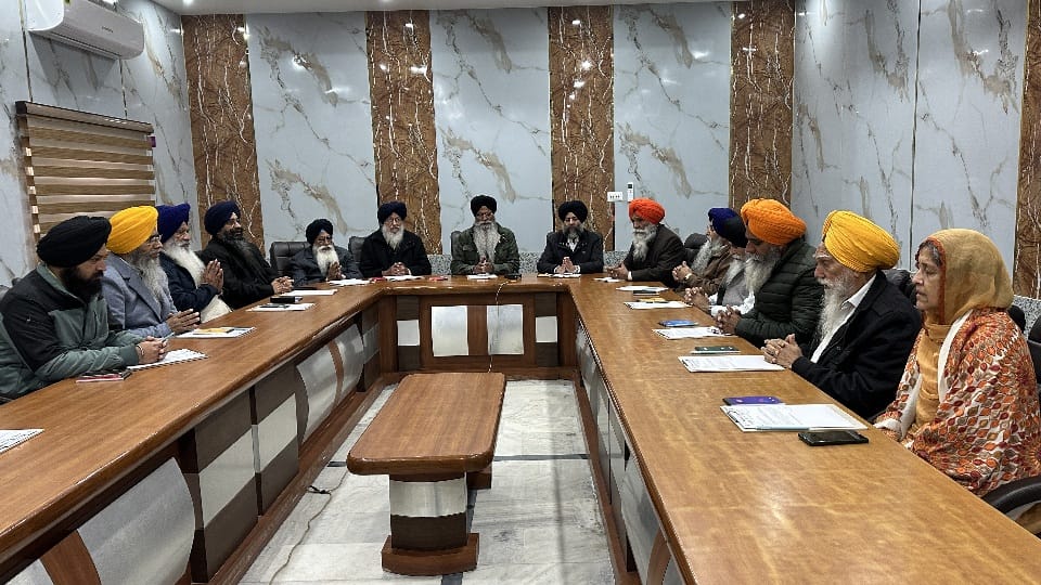 SGPC meeting Takht Damdama Sahib Jathedar Giani Harpreet Singh services ban