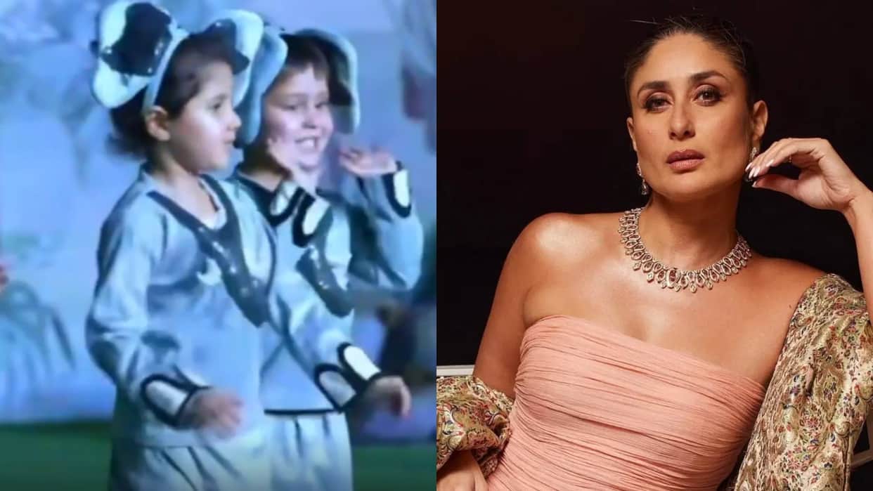 Kareena Kapoor Khan could not contain her excitement as son Jeh Ali Khan performed at his annual function