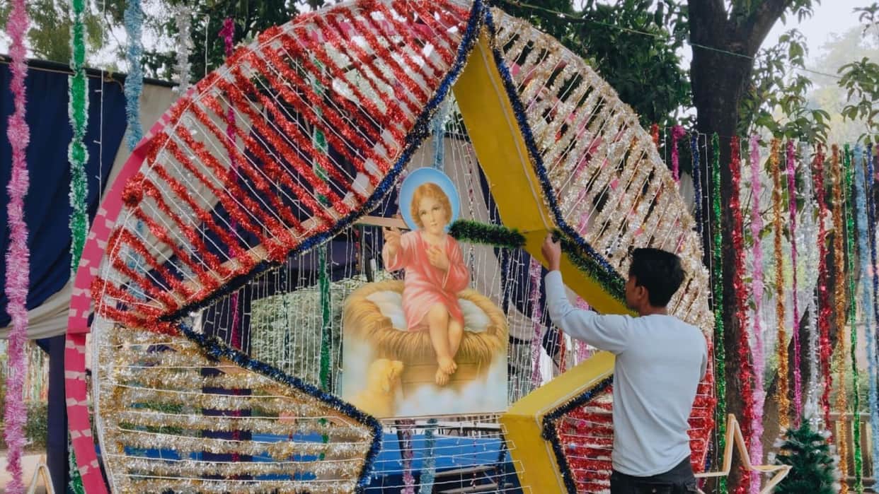 Christmas 2024: Christmas village set up in cathedral for Lord Jesus