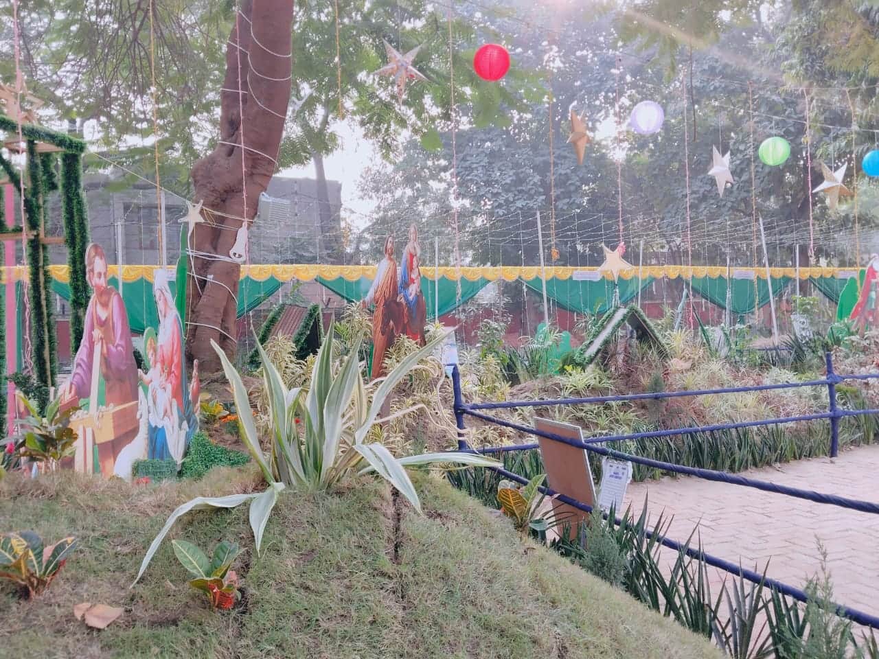 Christmas 2024: Christmas village set up in cathedral for Lord Jesus