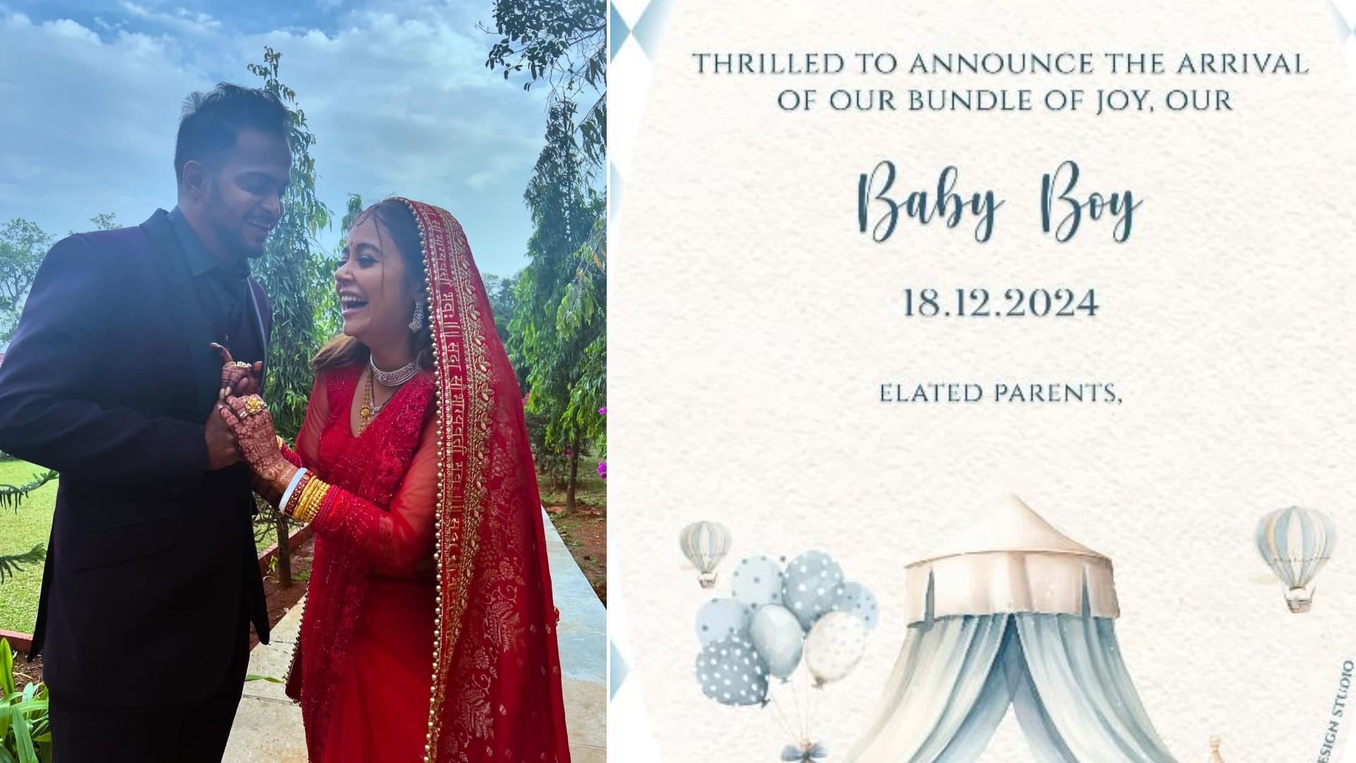 Devoleena Bhattacharjee Welcomes First Child Shanawaz Shaikh Little Angel Boy Is Here social media post viral
