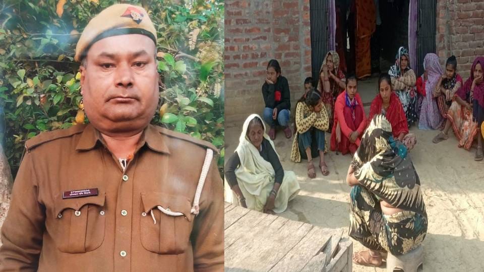 uncontrolled DCM hit bike In Gonda home guard died