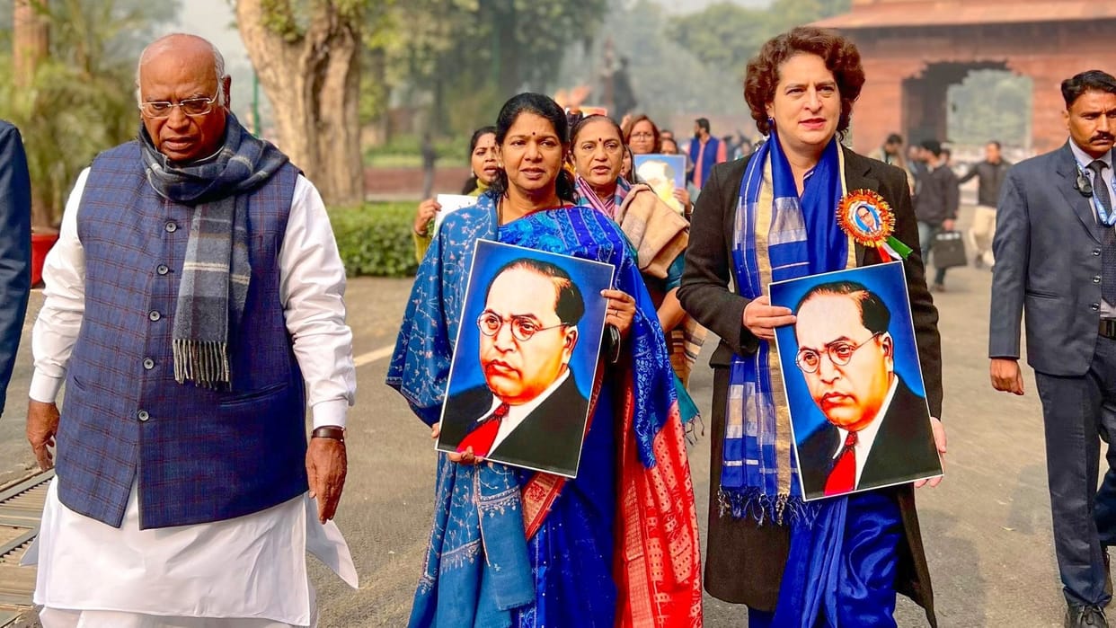 "I challenge them to say Jai Bhim": Priyanka Gandhi lashes out at BJP MPs