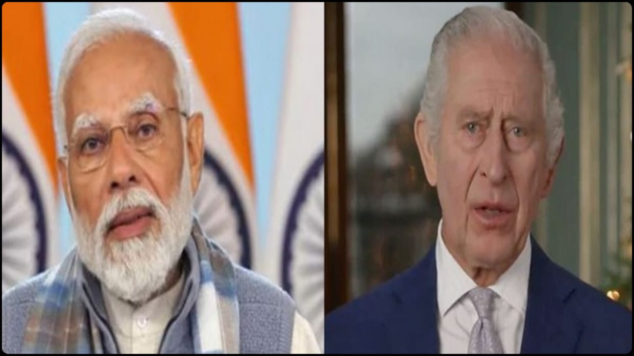 PM Modi speaks to King Charles, reaffirms India-UK strategic partnership, News in hindi