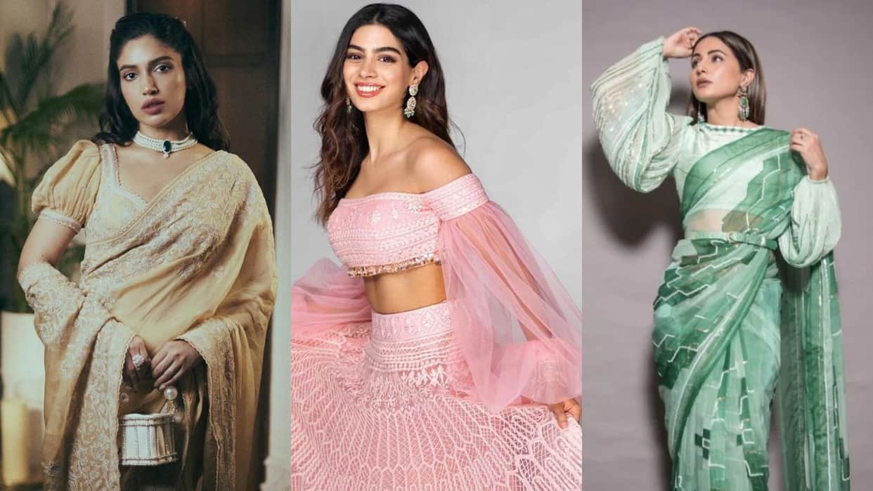 Types Of Puff Sleeves for blouse design
