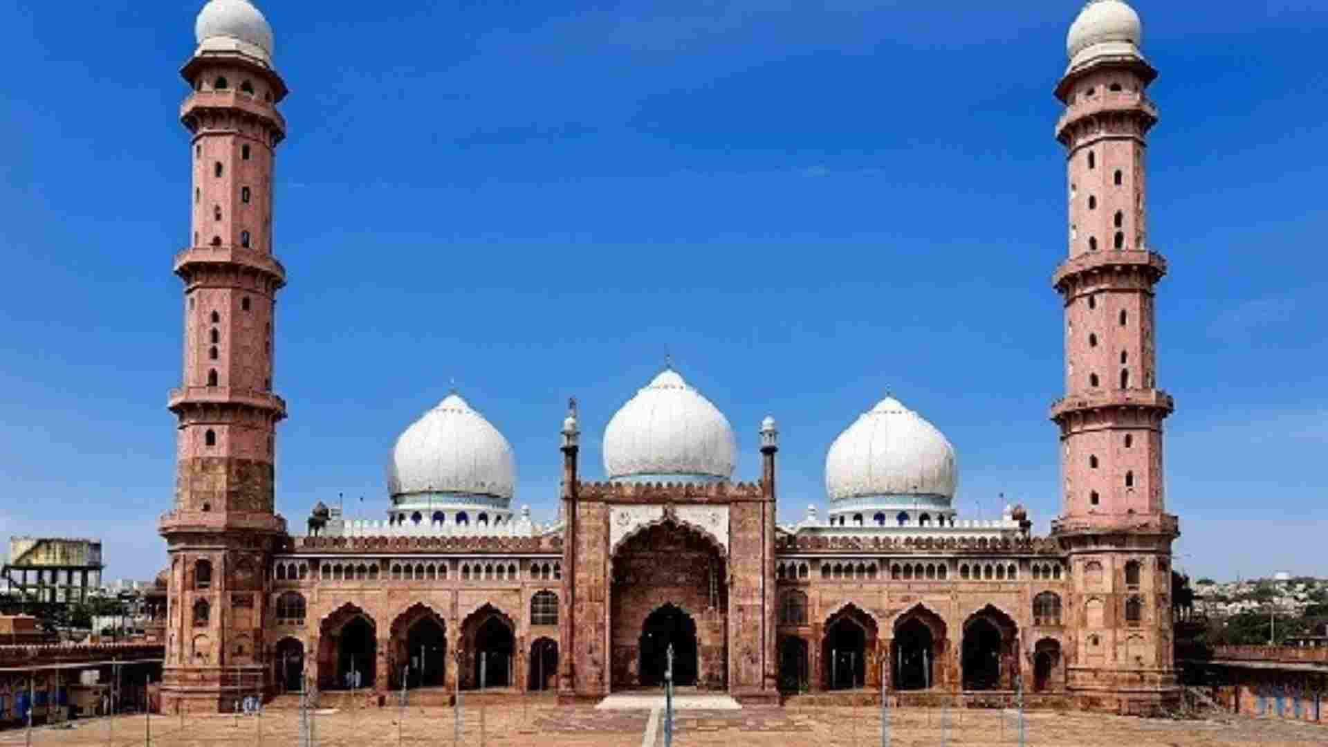 Tajul Masjid is one of the biggest mosques in Asia in Bhopal