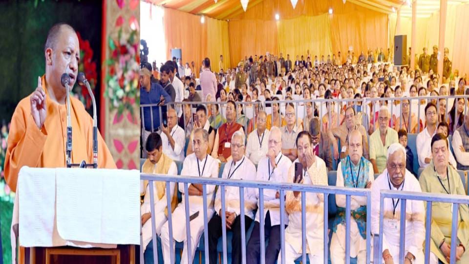 CM Yogi reached Ayodhya visit Hanumangarhi and review anniversary of Ramlala Pran Pratishtha