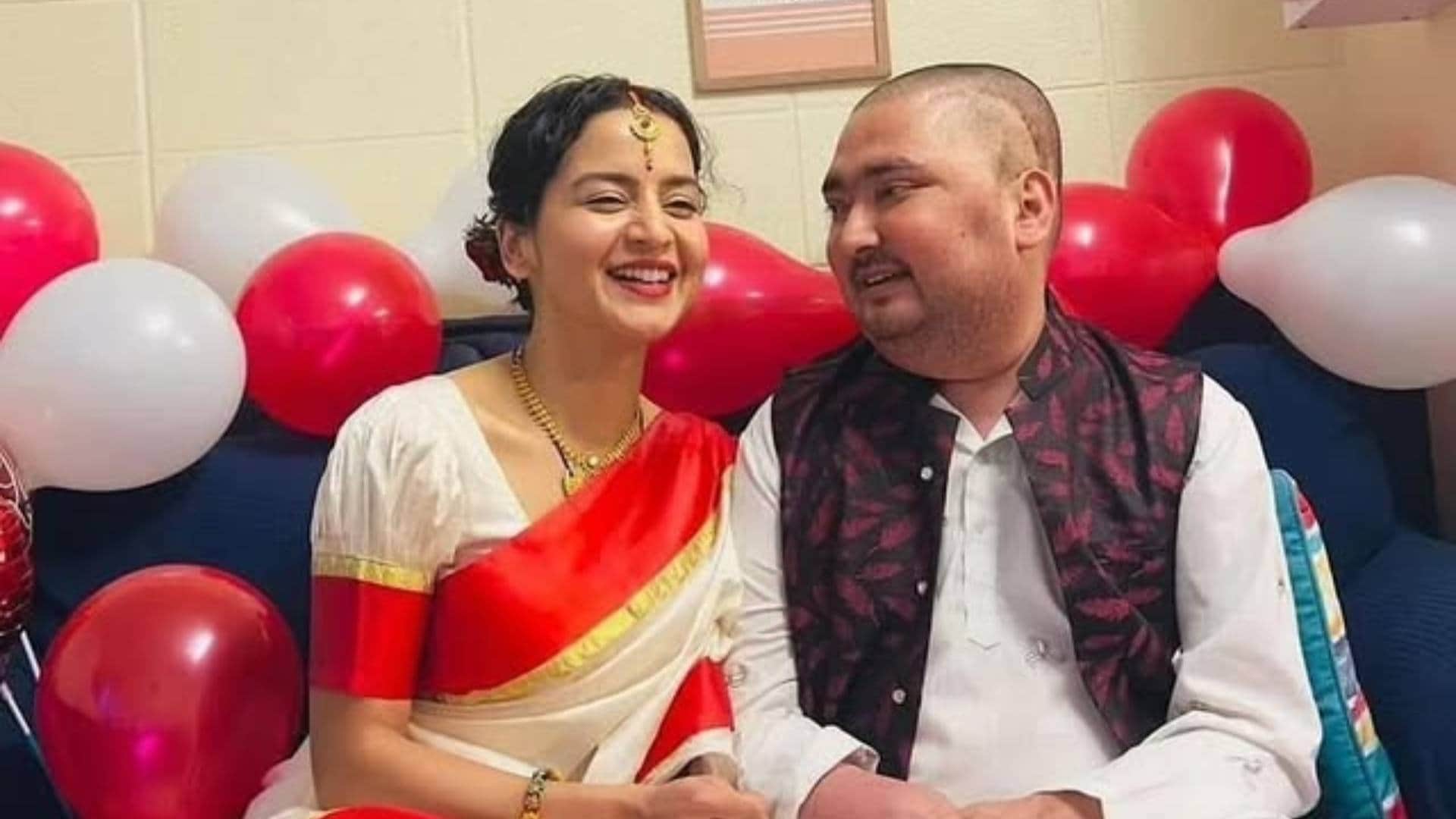 Nepali Influencer Bibek Pangeni Brain Cancer Death Wife Srijana Shares news See Netizens reaction on this