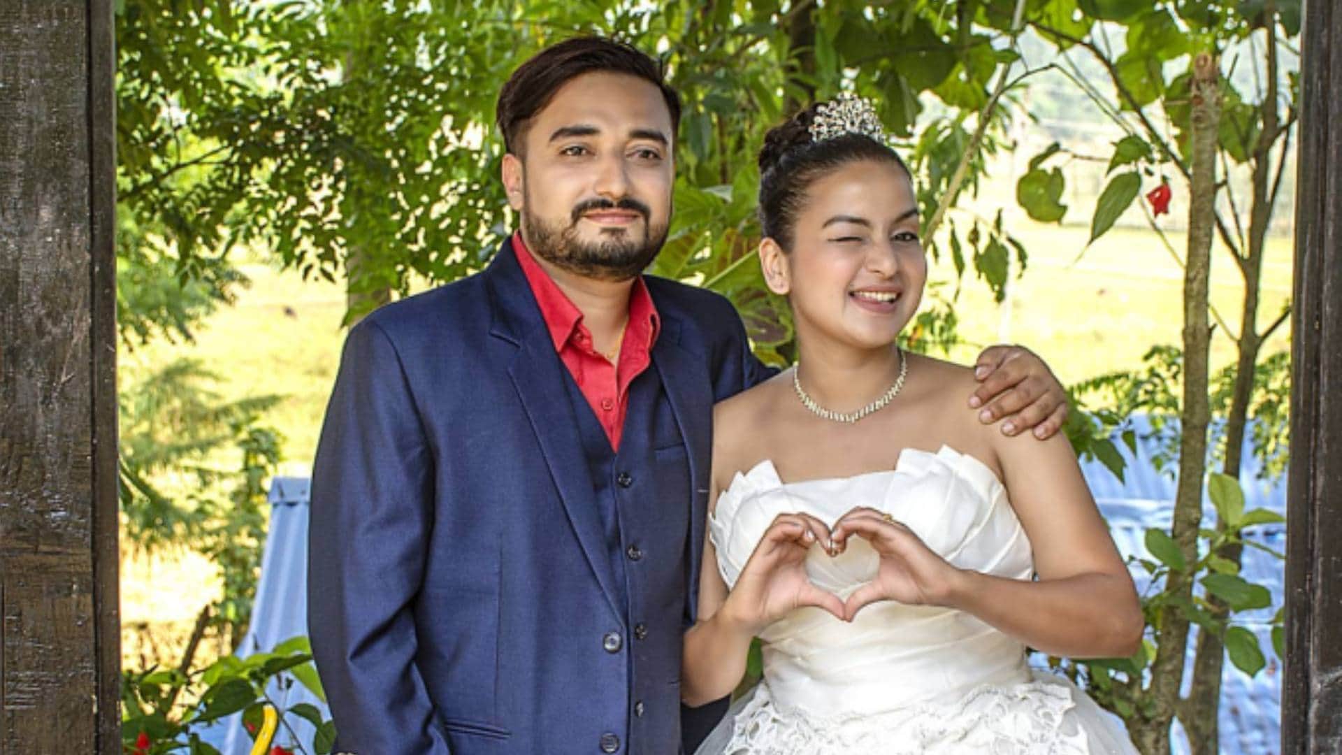 Nepali Influencer Bibek Pangeni Brain Cancer Death Wife Srijana Shares news See Netizens reaction on this