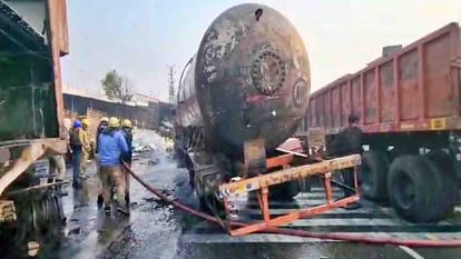 Jaipur fire incident news: Several people died in CNG tanker explosion in Bhankrota, Jaipur