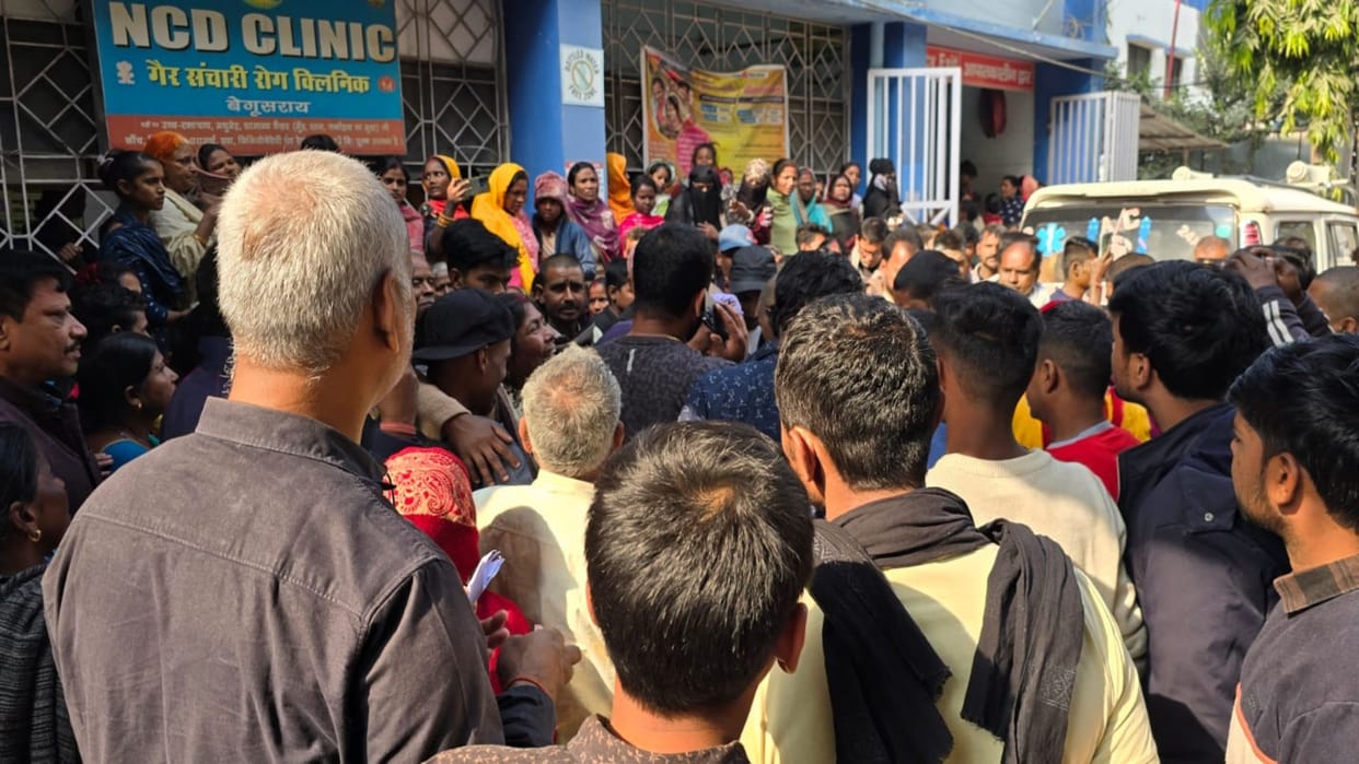 Begusarai News: Fearless criminals shot a young man in broad daylight, murder creates panic in area
