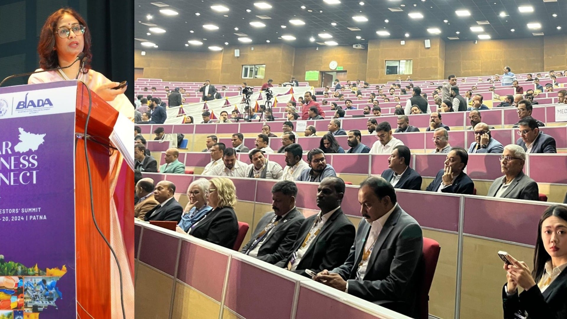 ग्लोबल इन्वेस्टर्स समिट: बिहार बिजनेस कनेक्ट का दूसरा दिन, कंपनियां एक लाख करोड़ का निवेश करने जा रही हैं.