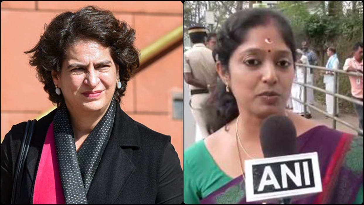 BJP's Navya Haridas moves Kerala HC against Priyanka Gandhi's election, News in hindi