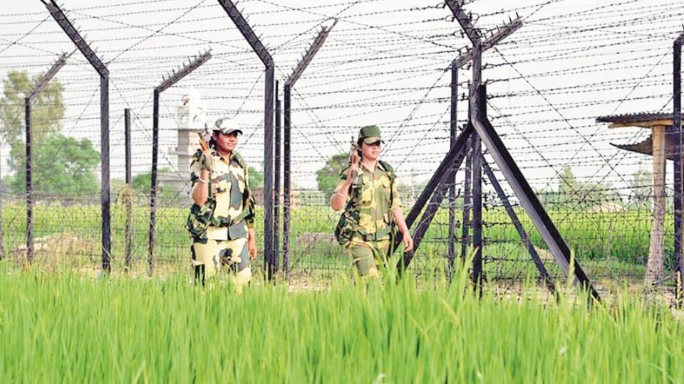 Input of major attack in Punjab border areas BSF on alert