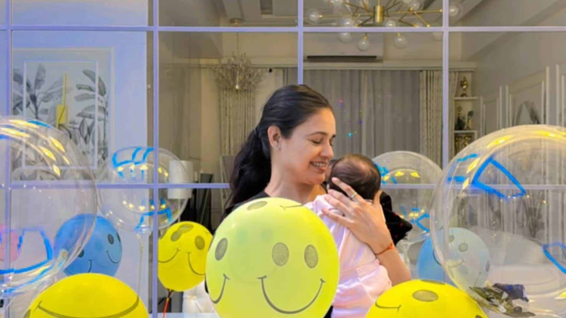 Prince Narula Yuvika Chaudhary daughter Ekleen turns two months old celebration Photos goes viral