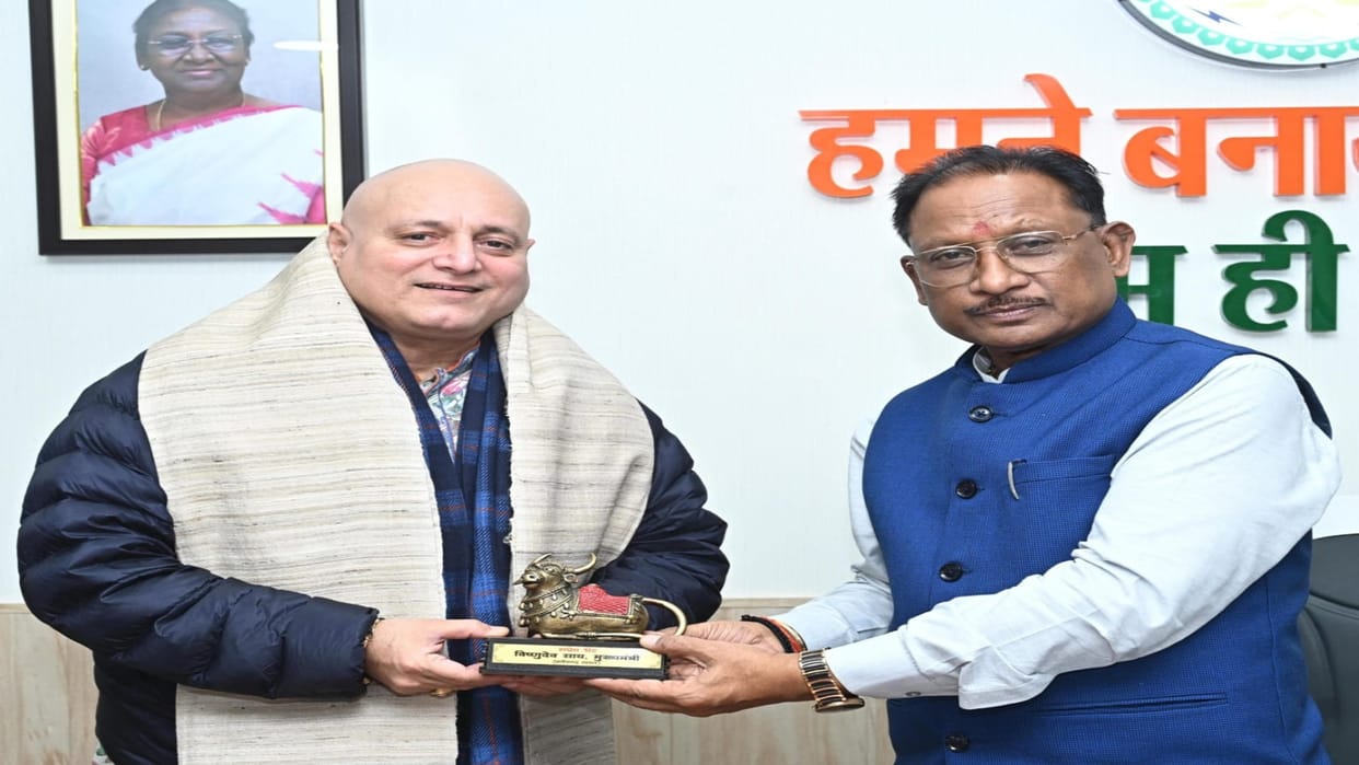 Actor and Padma Shri Manoj Joshi met CM vishnudeo Sai, these issues discussed