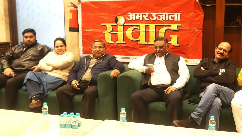 Businessmen put forth their problems in the Amar Ujala Samvad program in Jhilmil Industrial Area