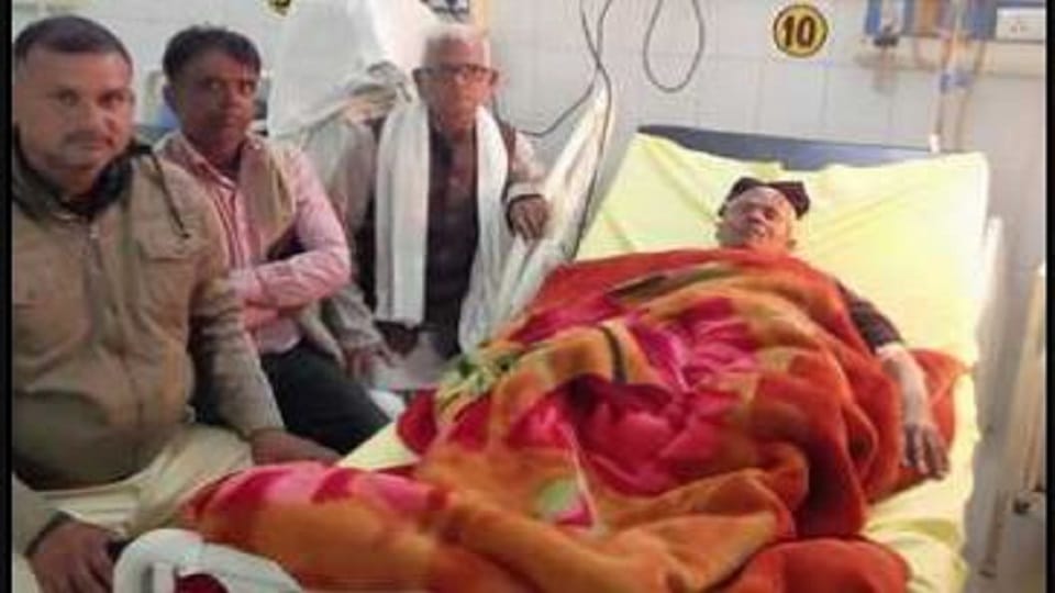 condition of the farmer leader who drank petrol deteriorated admitted to the ICU