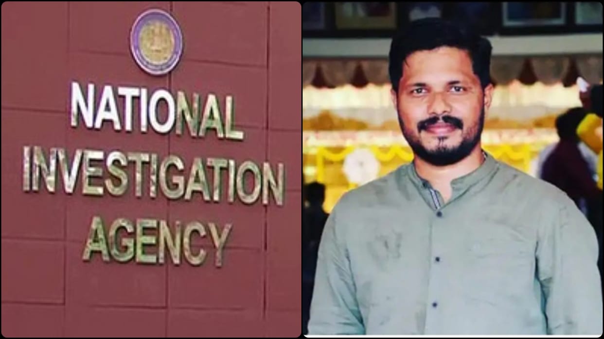 NIA arrested an absconding state executive member of the banned PFI in Praveen Nettaru’s murder case