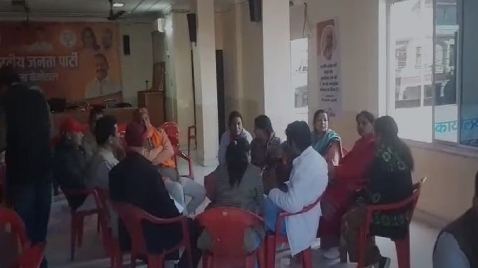 Opinion polling was held on the names of candidates of 29 wards in haldwani