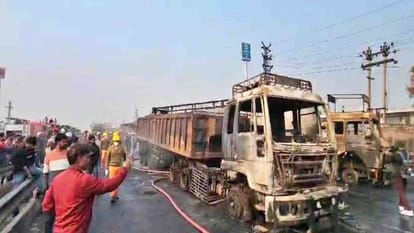 Jaipur fire incident news: Several people died in CNG tanker explosion in Bhankrota, Jaipur