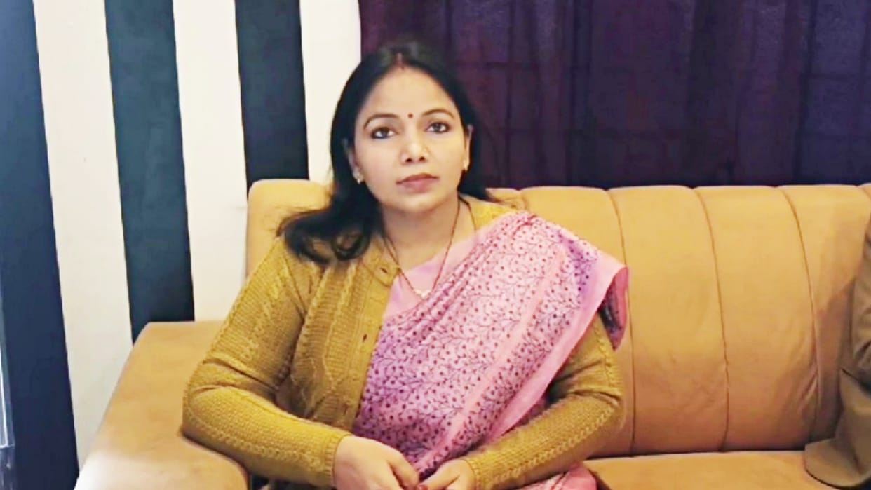 Sasaram: MLA Sangeeta Kumari's sharp attack, says Rahul Gandhi's real face revealed, violence, Ambedkar issue
