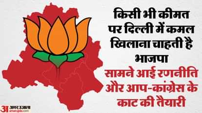 Delhi Election: Panel of potential candidates of BJP ready, special preparation on every seat; AAP-Congress' problems will increase Delhi assembly Election Panel of possible BJP candidates ready two to four names on each seat