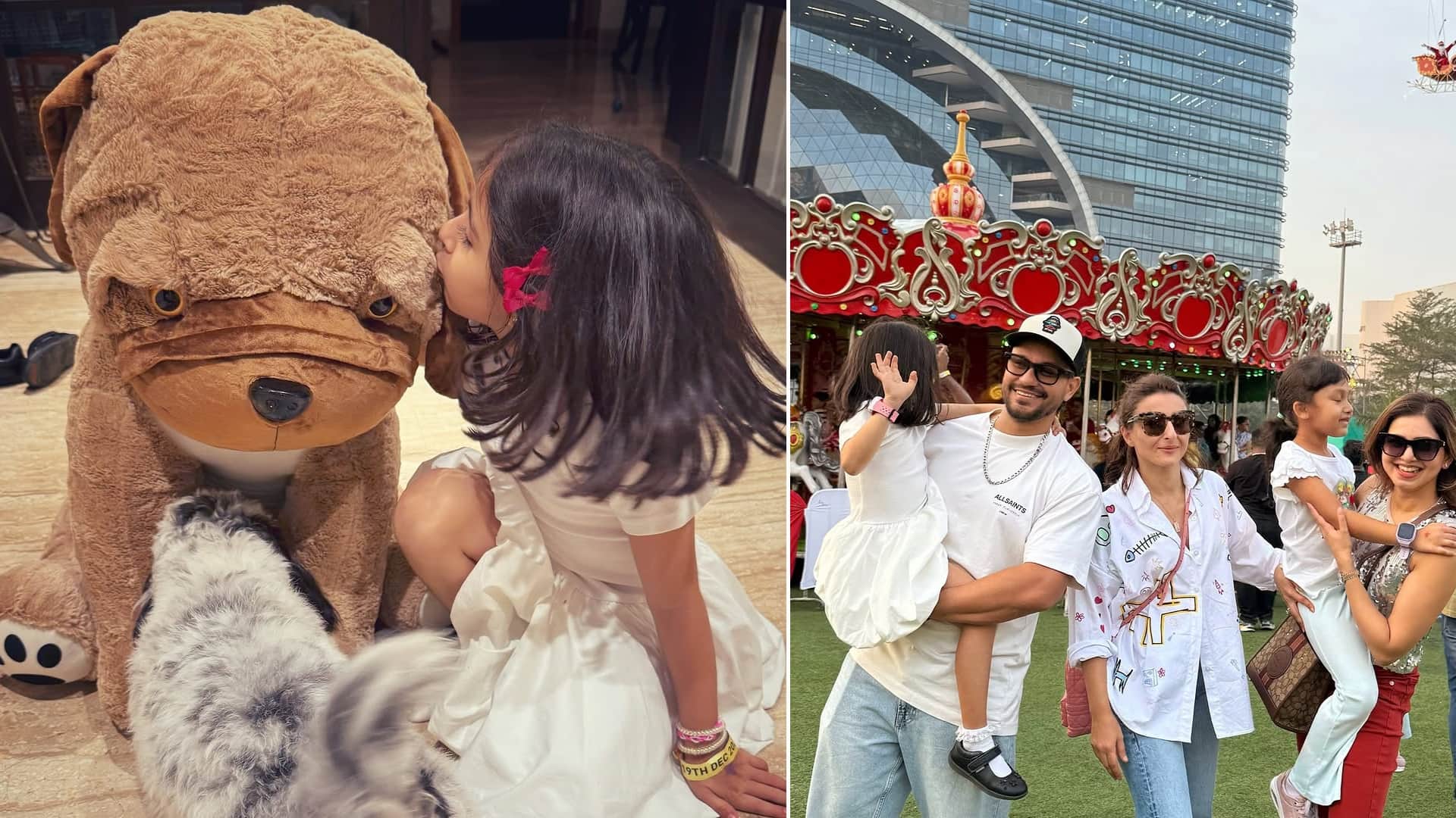 Soha Ali Khan Kunal Kemmu Christmas Celebrations With Daughter Inaaya PHOTOS goes viral