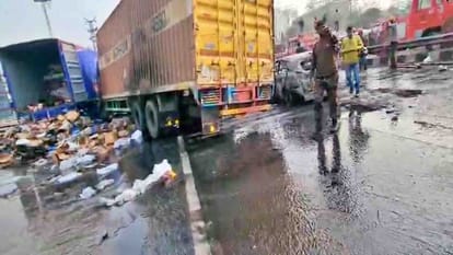 Jaipur fire incident news: Several people died in CNG tanker explosion in Bhankrota, Jaipur