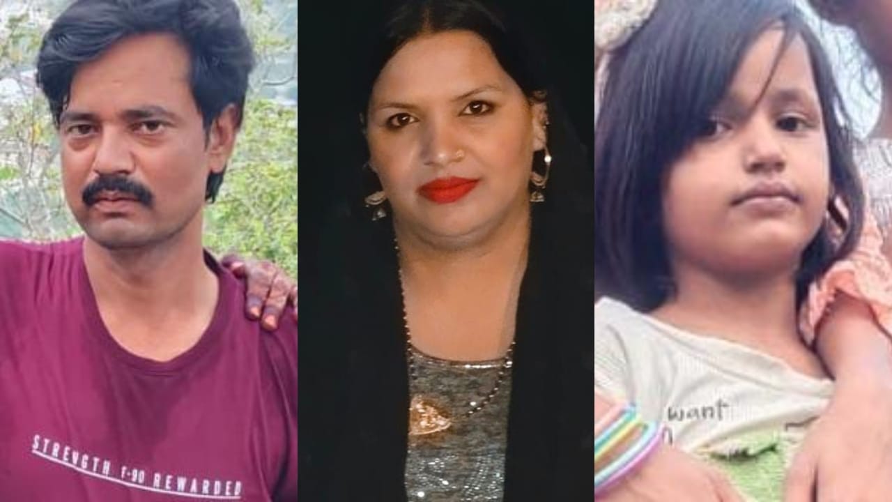 woman and her daughter died in Shahjahanpur car accident
