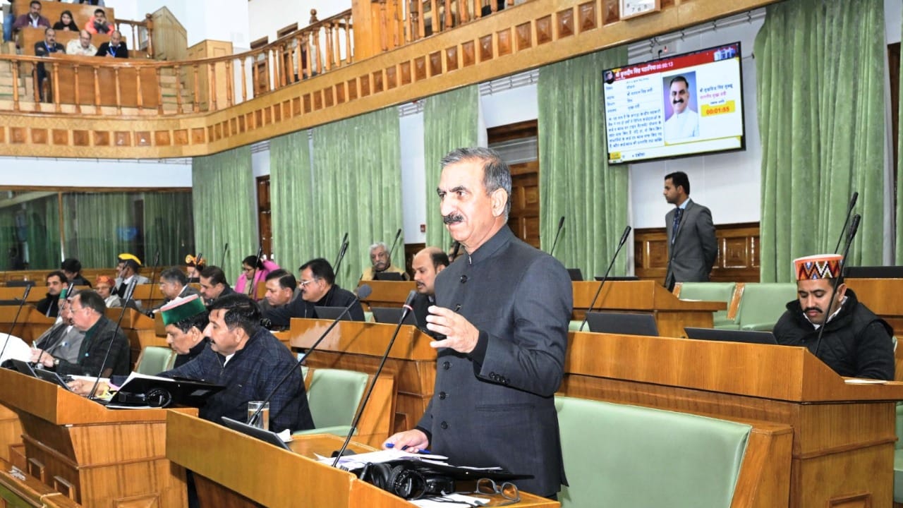 CM sukhvinder Sukhu said-We will consider putting flags on the vehicles of MLAs in the budget session